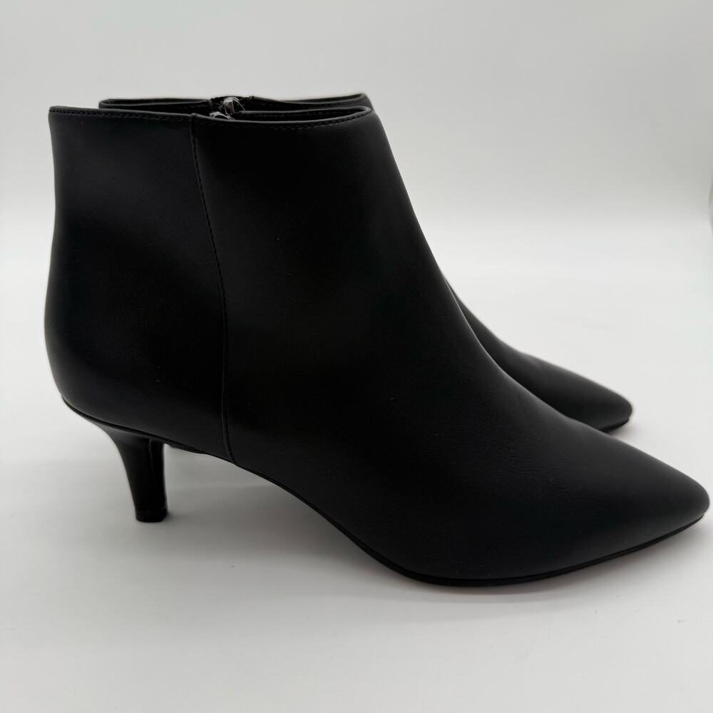 Aerosoles Edith Faux Leather Comfort Casual Ankle Booties NWOB 9